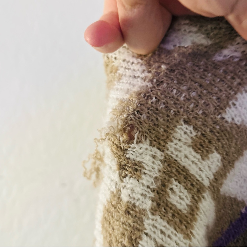 BP Women’s Medium Fall Geometric Patterned Brown‎… - image 5